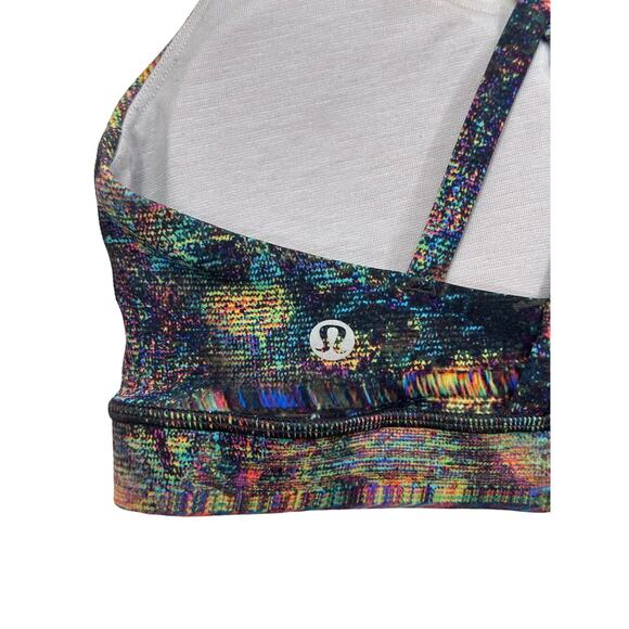 Lululemon Energy Bra in Glitch Tapestry Starlight Multi - Picture 4 of 7